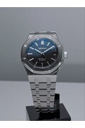 Custom Seiko Mod • Black Waffle AP Automatic Watch • 37mm
